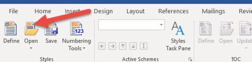 Manually Migrating Numbering QuickFills in Innova