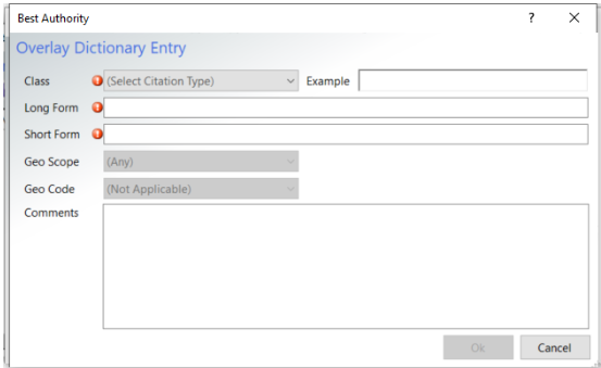 How to Add Citations to a Custom Dictionary