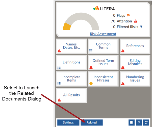Validate Defined Terms Across Related Documents