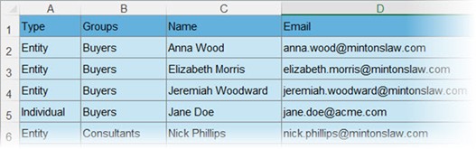 Creating signature groups and blocks - New experience