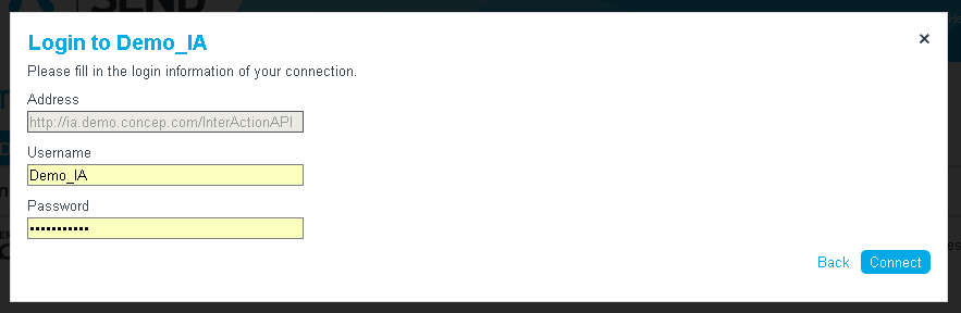 InterAction Integration - Configuration Guide