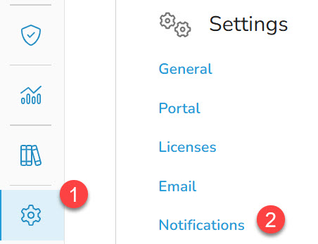 How to add an Administrator to receive Notification Emails