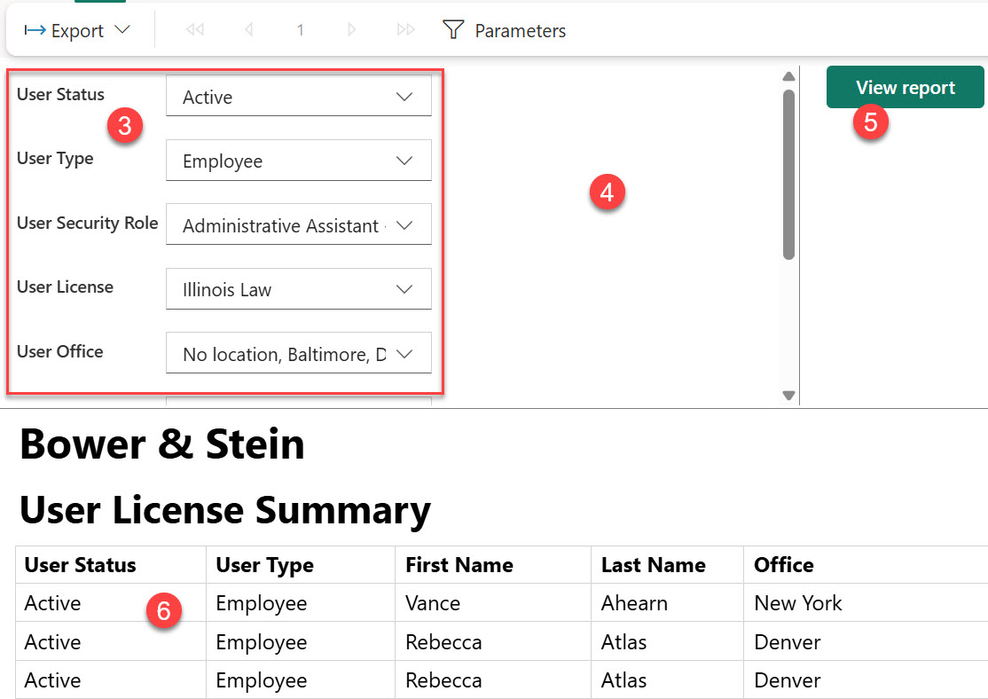 User License Summary Help Guide
