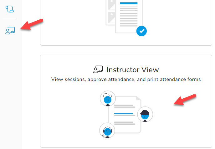 Use Instructor View to Manage Your Sessions