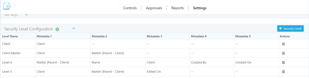 Configuring Controls