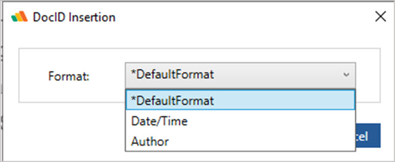 Inserting multiple DocIDs in the same document using Litera NTD