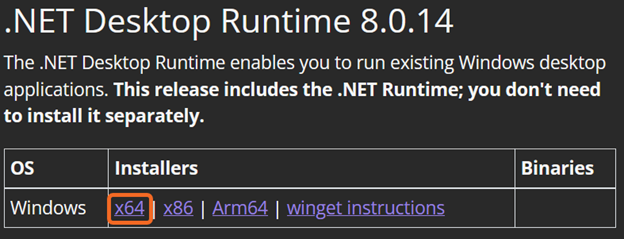 .NET Core Installation Guide