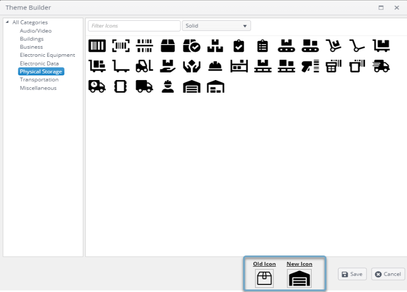 Manage FileTrail Themes