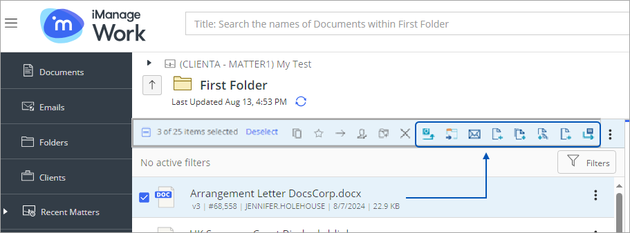 pdfDocs iManage Integration Guide