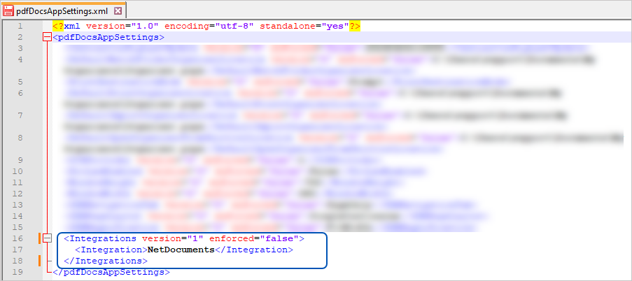 pdfDocs NetDocument Integration Guide