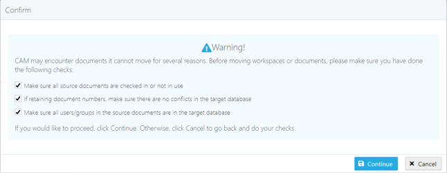 How to Move Folders/Documents/Workspaces