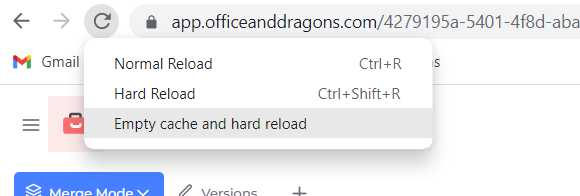 How do I clear my cache?