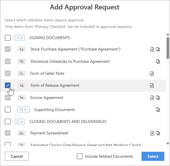 Set Up Approval Requests