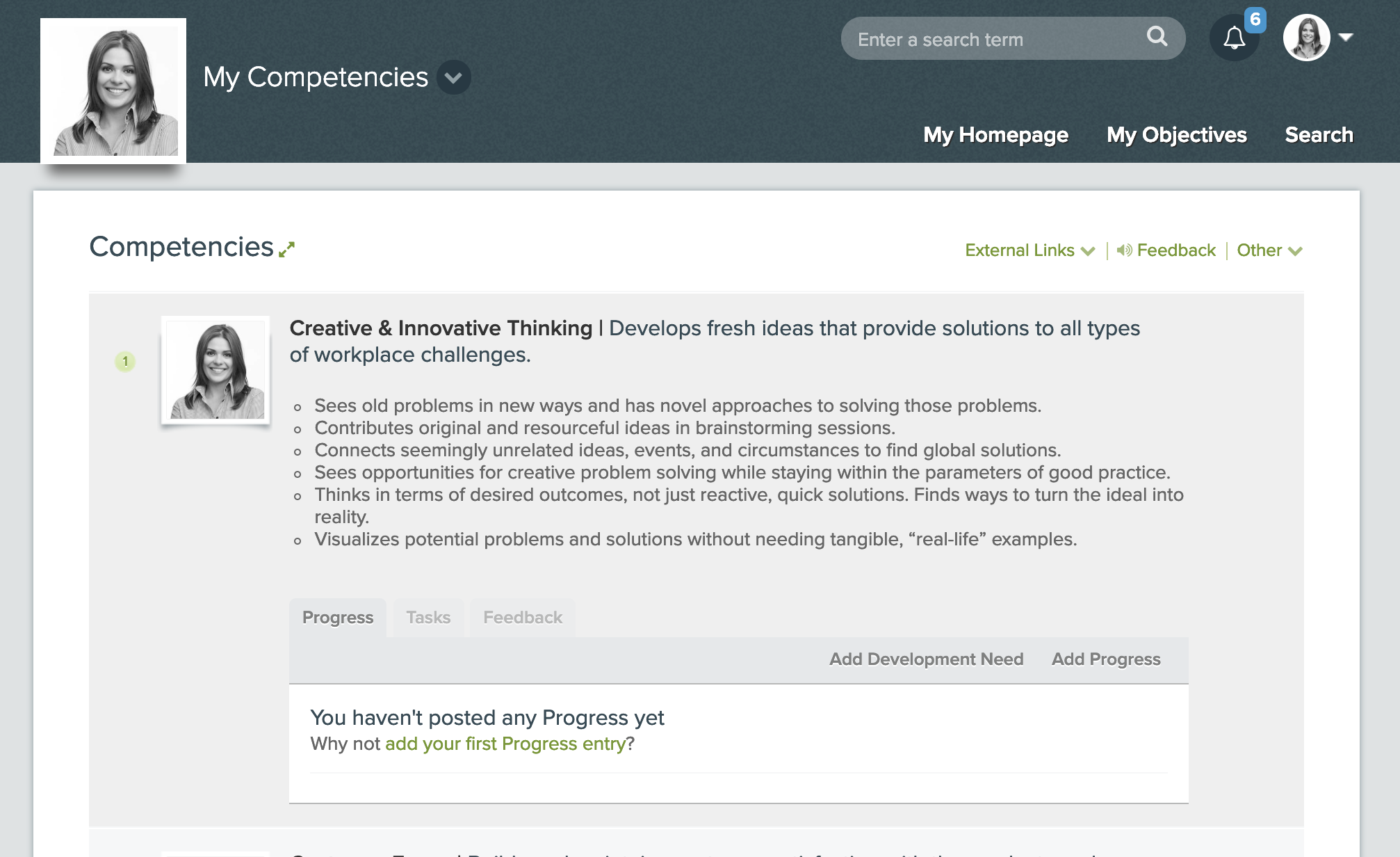 How do I update my competencies?