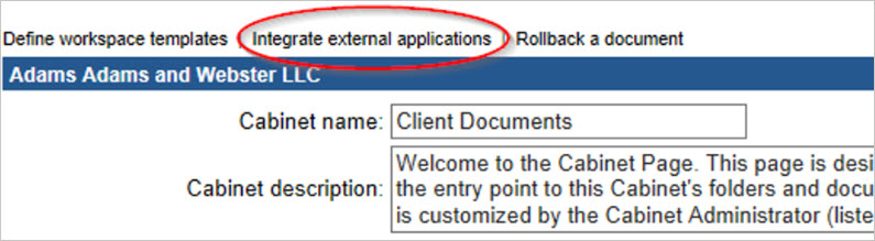 Configuring your NetDocuments integration