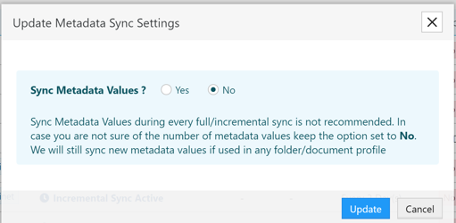Configuring Data Sync