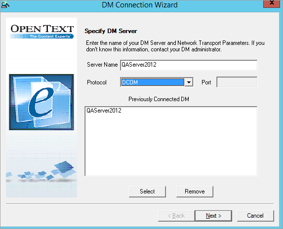 contentCrawler OpenText eDocs Integration Guide