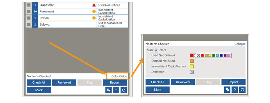 Use Active Drafting to Review and Fix Defined Term Issues