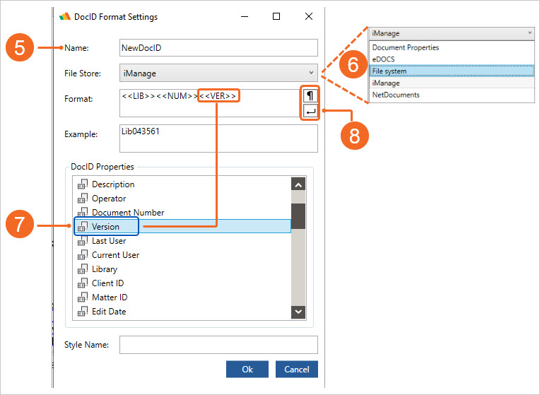 Configuring DocID using Litera NTD